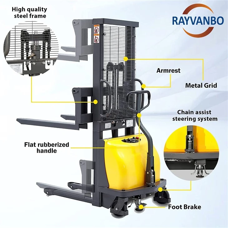 Rayvanbo electric stacker4